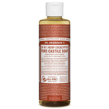 Pure Castile Liquid Soap - Eucalyptus - Dr Bronners